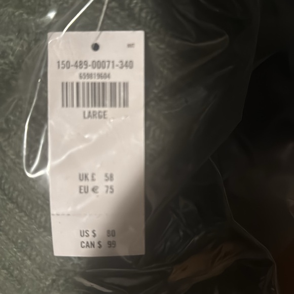 Abercrombie & Fitch Olive Green Cable Knit Button Cardigan - Picture 9 of 9